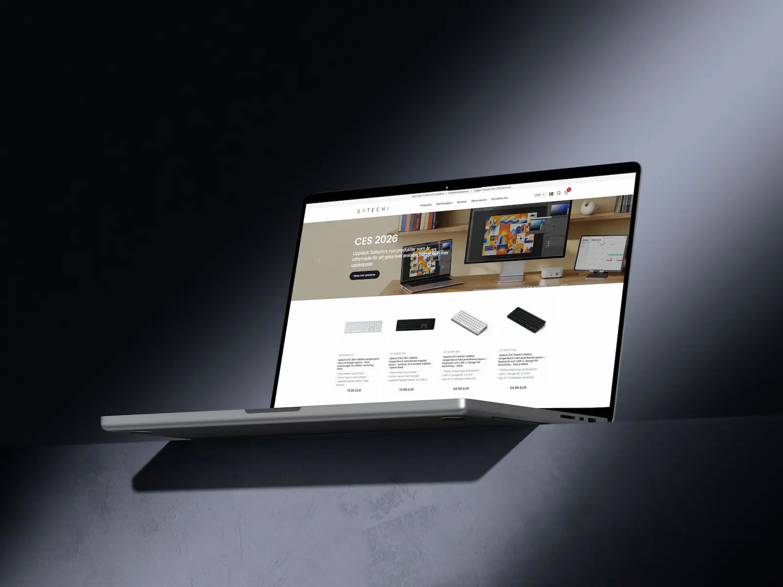 New online store for Satechi in the Nordic region